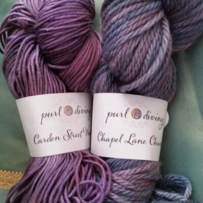carden street worsted and chapel lane chunky by Purl Diving
