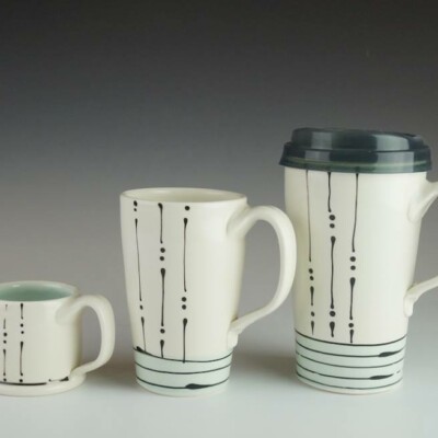 Blue Iris mugs