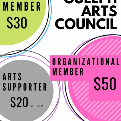 Guelph Arts Council Memberships 1