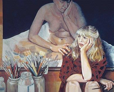 What is Art Oil on Canvas 30x42 inches