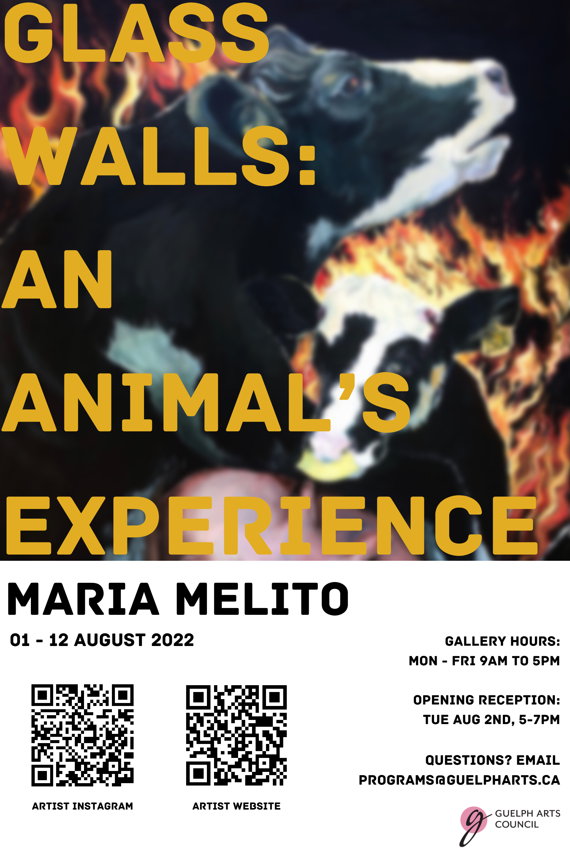 Glass Walls: An Animal's Experience - Guelph Arts Council